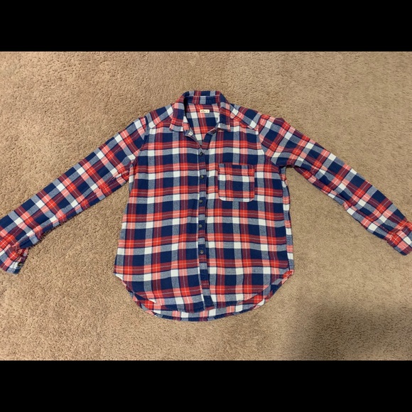 Hollister flannel plaid shirt - Picture 1 of 4
